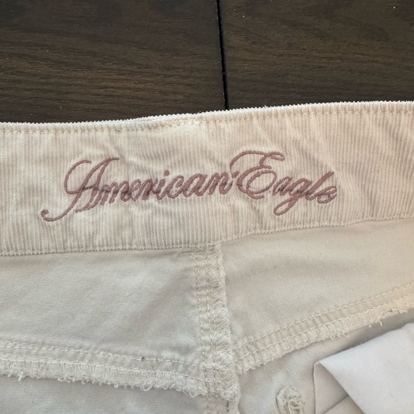 American Eagle Outfitters Cream Corduroy Pants - Picture 4 of 9